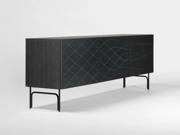 COUTURE CABINET - Wooden sideboard with doors by BD Barcelona Design - view 2